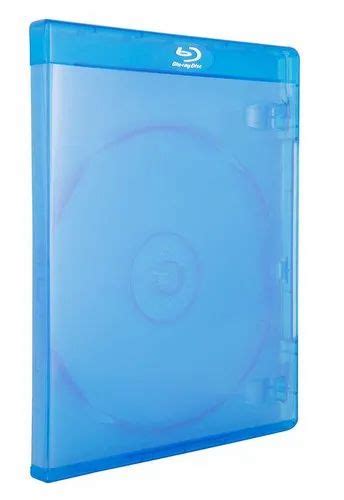 Blu-Ray Cases Cover 11mm Blue Clear Single Disc with Outer Clear Sleeve ...