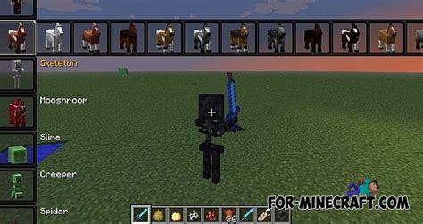 Morphing (Morph) mod for Minecraft 1.7.10