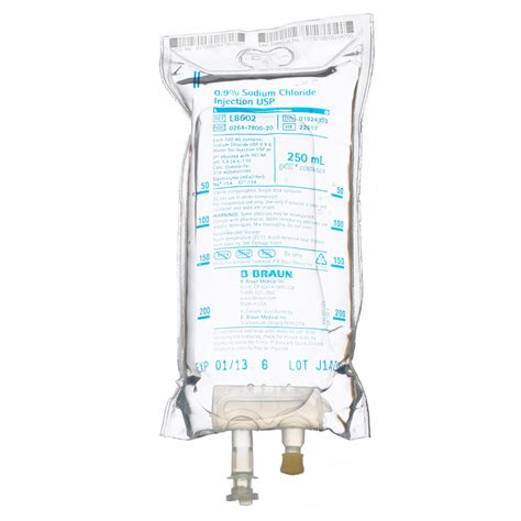 Sodium Chloride 0.9% IV Solution 1000 mL Bag, 12/case - ICU Medical (R ...