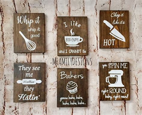 Wood Kitchen Sign Funny Kitchen Signs Secret Santa Gift