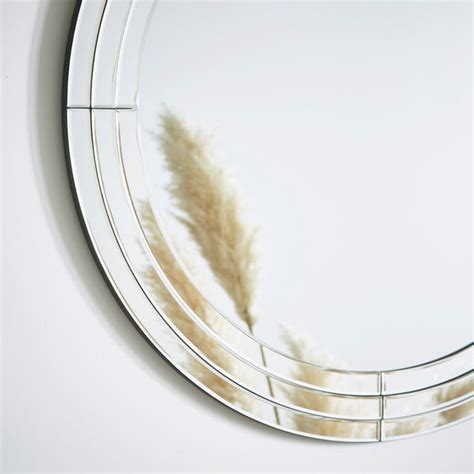 Triple Edge Round Wall Mirror | Dunelm