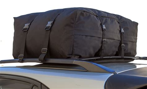 Car Van Suv Roof Top Cargo Rack Carrier Soft-Sided Waterproof Luggage Travel