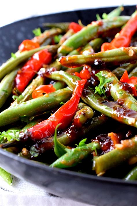 Hot and Spicy Szechuan Green Beans - Lord Byron's Kitchen