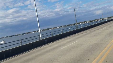 Driving across Atlantic Beach Bridge to Morehead City, N.C. - YouTube