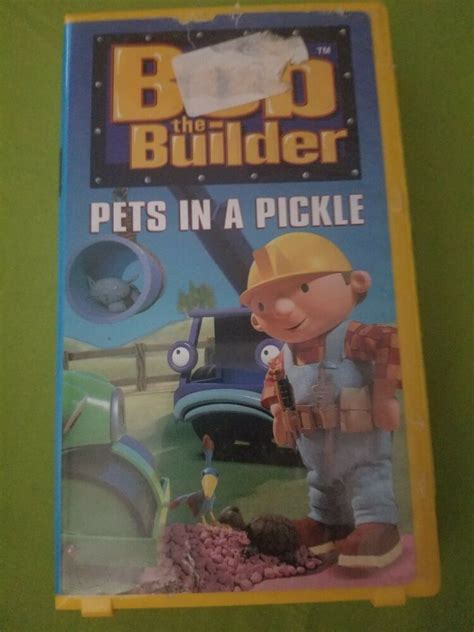 Bob the Builder - Pets in a Pickle (VHS, 2001) in 2022 | Bob the ...