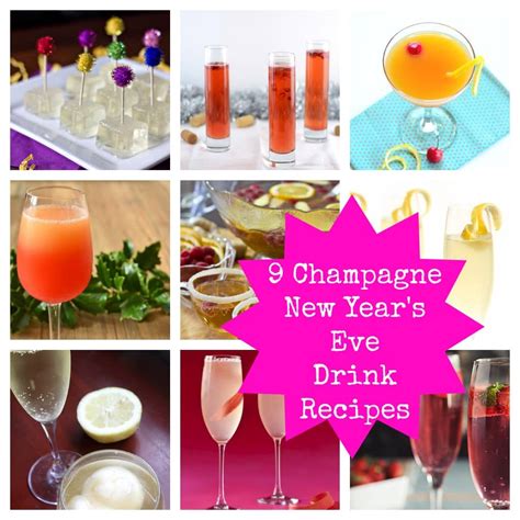 9 New Year's Eve Champagne Drink Ideas - From Champagne Jello Shots To ...