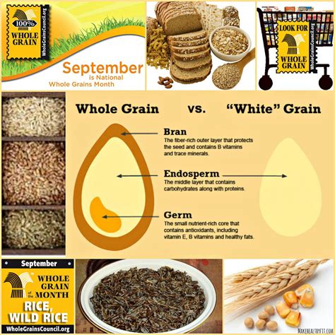 WHOLE GRAIN STAMP: Easy to spot on food packages. ***The 100% stamp: All of the grain in the ...