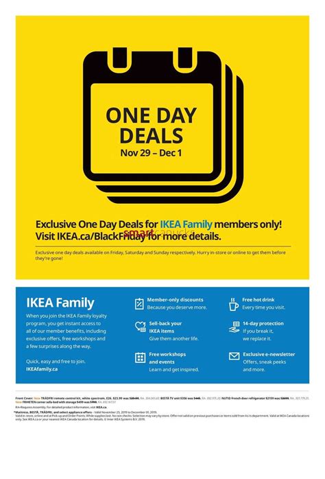 Ikea Black Fri-Week Flyer November 25 to December 1