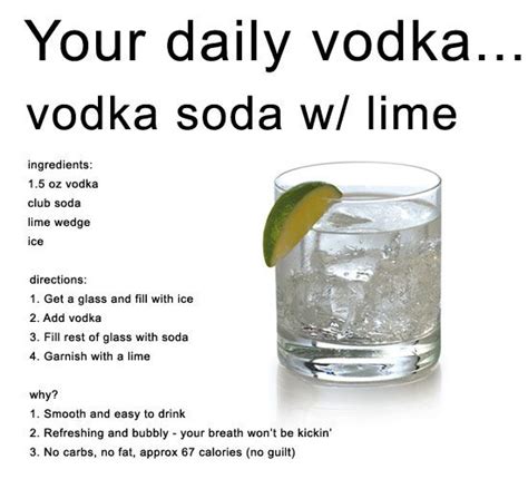 vodka soda carbs