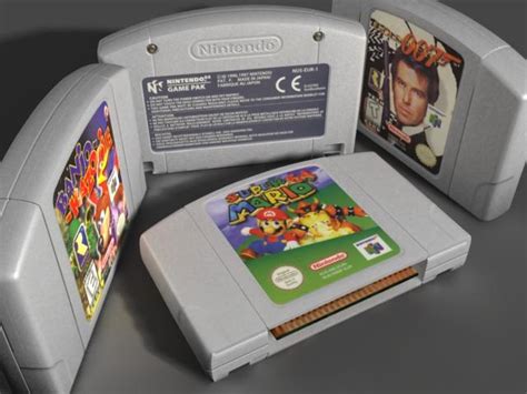 Picture of Nintendo 64 Cartridges