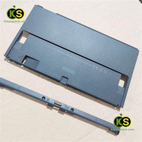 nintendo switch oled backplate back shell strips replacement official – kasynparts