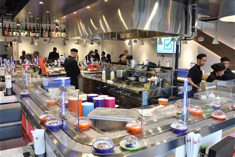 Conveyor Belt Sushi Chain Yo! Will Debut In NYC Next Month - Eater NY