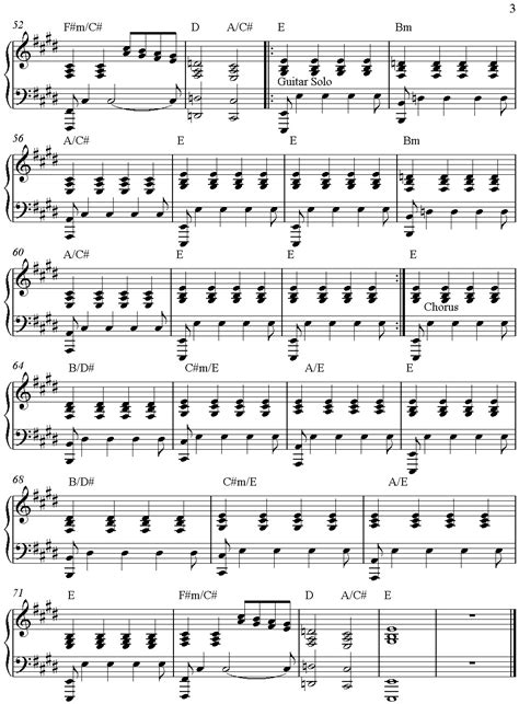 Robbie Williams - Angels - Partituras de piano | Sheet music for piano