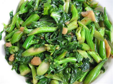 Chinese Broccoli (Kai Lan) Recipe | Various Food Recipes | Cooking ...