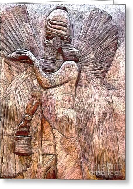 Anunnaki 1 Painting by GCannon