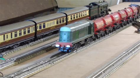 Hornby Dublo 3 Rail Medley on the Loft Layout - YouTube