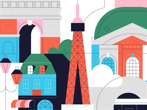 Paris Map on Behance