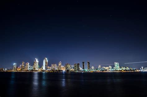 San Diego Night Skyline by mnjul on DeviantArt