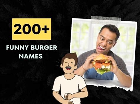 200+ Funny Burger Names (Serve Smiles with Every Bite)