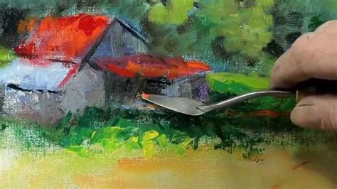 Oil Paint: Tips and Tricks with the Palette Knife | Beginner Palette Knife Techniques | Oil ...