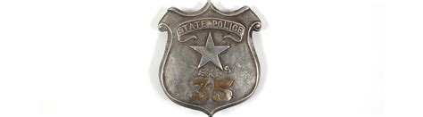 Texas State Police Badge, 1870-1873 | Bullock Texas State History Museum