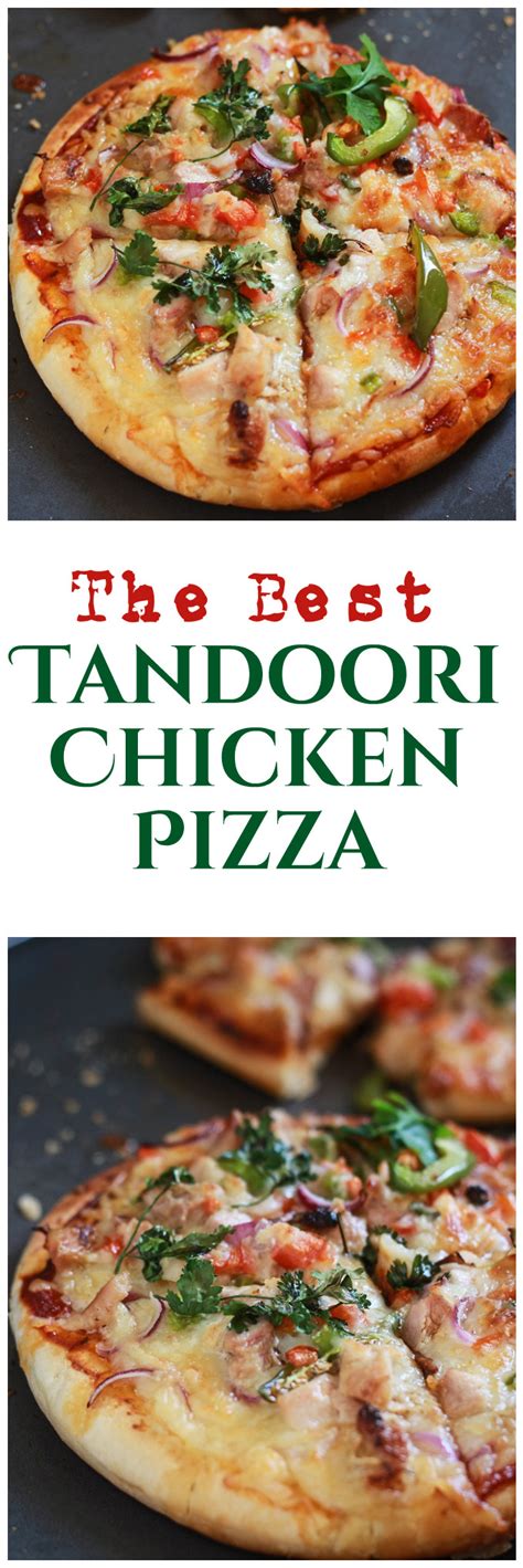 Tandoori Chicken Pizza Recipe-Chicken Tandoori Pizza Indian - Fas Kitchen