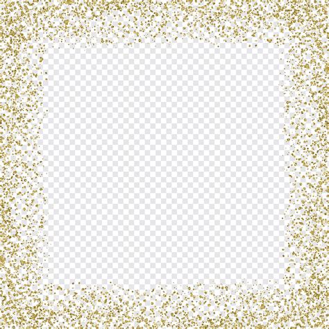 Gold color border, gold border, border creative elements, golden png ...