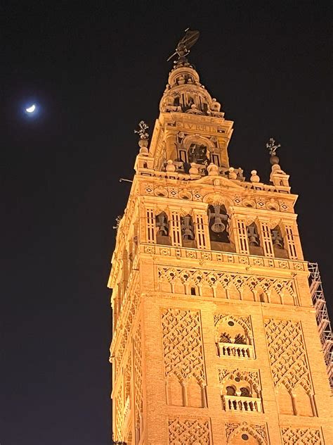 Seville Cathedral at Night Photograph by Nancy Merkle - Fine Art America