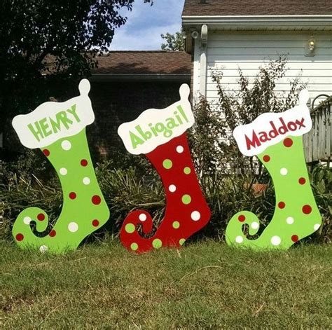 23 Creative DIY Christmas Outdoor Ideas for Frontyard | Christmas yard ...