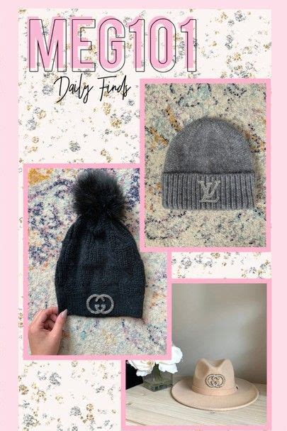 designer inspired hats , gucci beanie, gucci hat , lv hat , lv beanie , etsy finds | Gucci ...