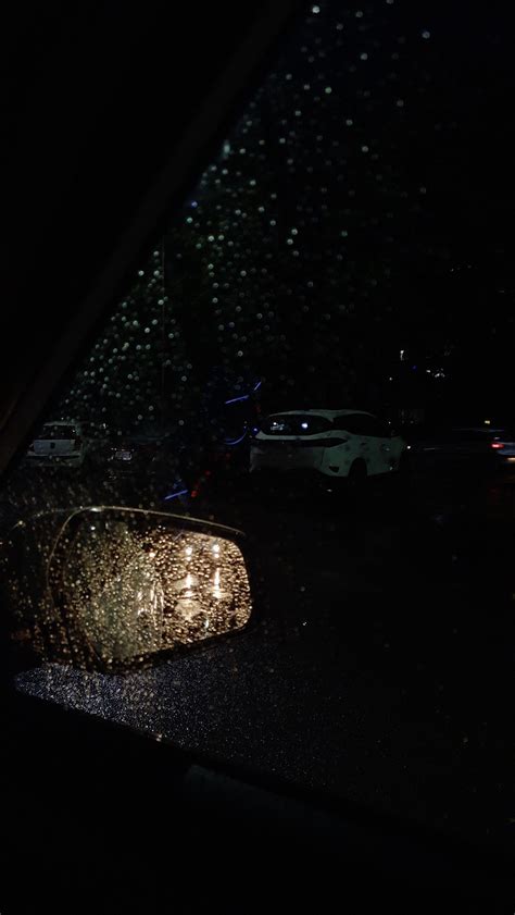 Car in rain aesthetic | Rain pictures, Rain wallpapers, Night aesthetic