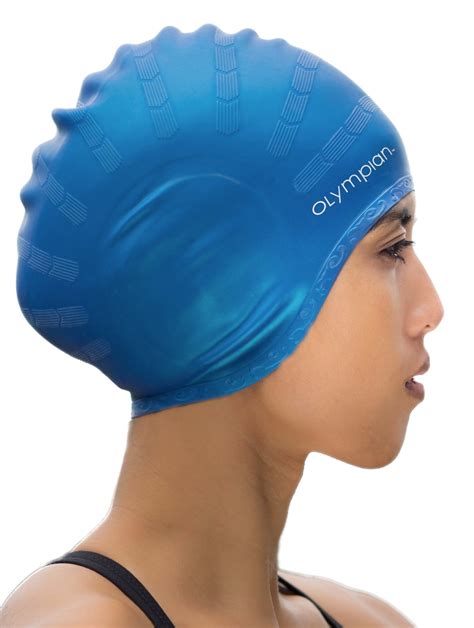 Buy NewYu Fitness Womens Swim Cap - Swimming Caps for Long Hair - Adult ...