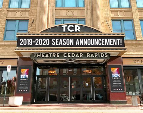 Theatre Cedar Rapids Announces 2019-2020 Season - Theatre Cedar Rapids