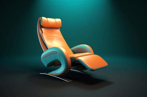 Premium AI Image | a recliner 3d