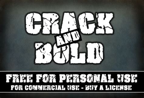 CF Crack and Bold Font | dafont.com