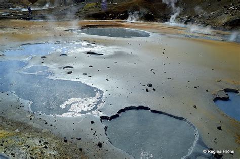 Seltún - the colourful Geothermal Area at Krýsuvík on the...