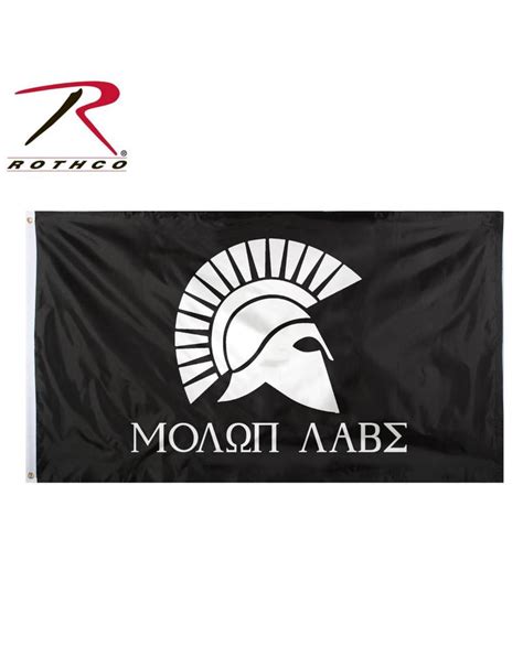 Rothco Molon Labe Flag - Army Supply Store Military