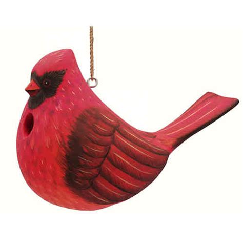 Cardinal Shaped Birdhouse - Happy Holidayware