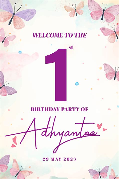 Birthday Nameboard - Design by Arun on Dribbble