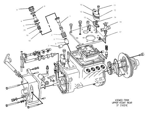 Cat 3208 Fuel System Diagram - alternator