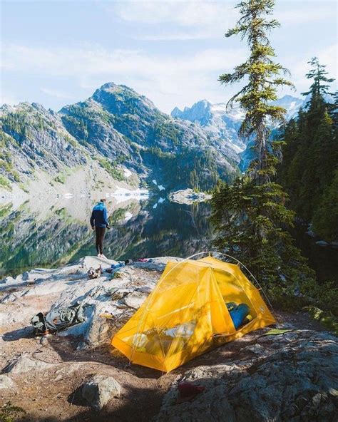 Alpine Lakes Wilderness. Exploring alpine lakes in the mountains. #survivalcampingworld #camping ...