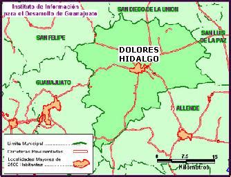 Dolores Hidalgo Guanajuato Mexico Map - Oconto County Plat Map