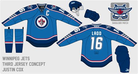 The Art of Hockey: Winnipeg Jets Third Jersey Option