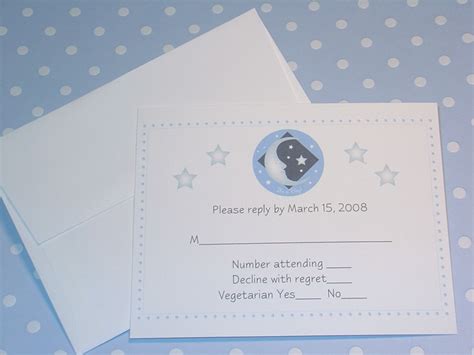 Baby Shower RSVP Cards