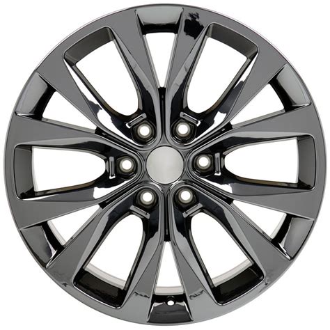 20" Fits Ford® - F-150® Wheel - PVD Black Chrome 20x8.5