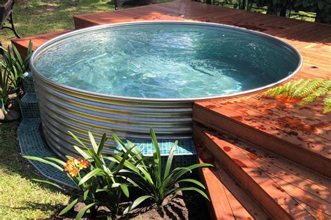 Outback Plunge Pool - Stainless & COLORBOND Steel Tank Pools