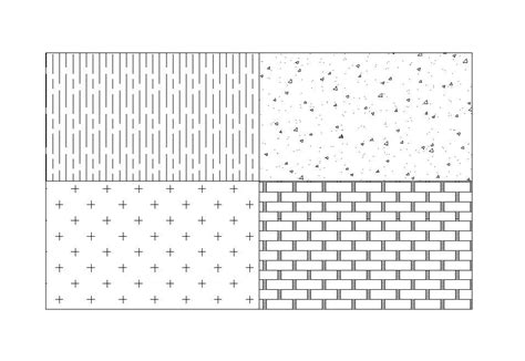 Autocad Asphalt Shingle Hatch Pattern