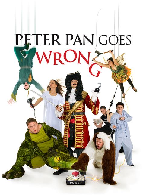 Minst En Gång i Veckan: PETER PAN GOES WRONG, 86 Apollo Theatre, Shaftsbury Avenue, London