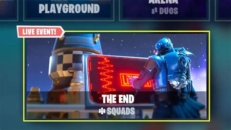 *NEW* "THE END" EVENT LTM REVEALED! FINAL SEASON X MAP CHANGES & LIVE ...