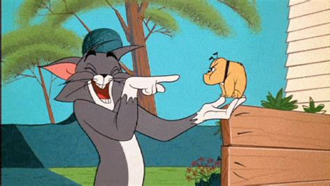 CatsMeOutch-Laughing.gif (520×293) Tom Und Jerry Cartoon, Tom And Jerry ...